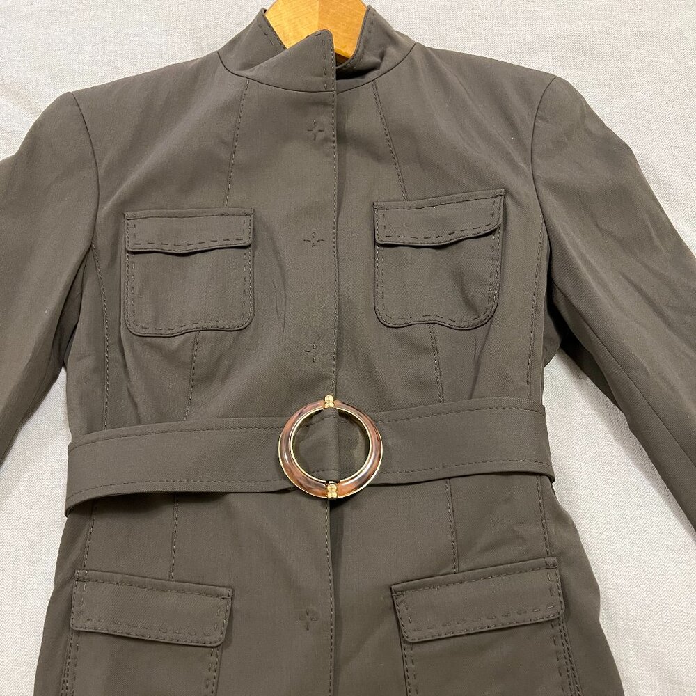 Elie Tahari wool skirt suit